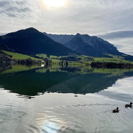 Ferienhaus Kaiserblick - Fewo2 Walchsee Eksteriør bilde