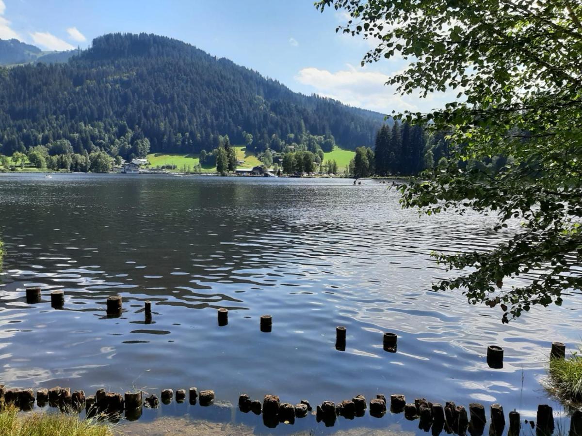 Ferienhaus Kaiserblick - Fewo2 Walchsee Eksteriør bilde