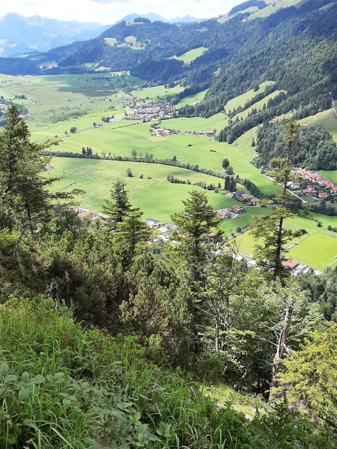 Ferienhaus Kaiserblick - Fewo2 Walchsee Eksteriør bilde